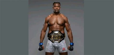 Cameroun Francis N Gannou Champion Poids Lourds Mma Donne Les Raisons