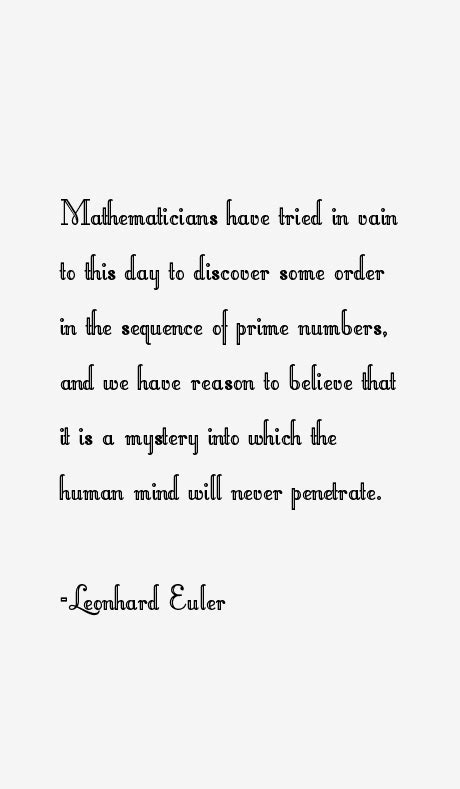 Leonhard Euler Quotes And Sayings