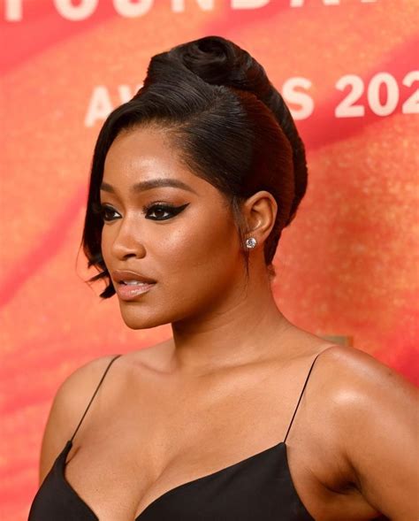 BIG BOSS Keke Sur Instagram French Twist Hair Keke Palmer