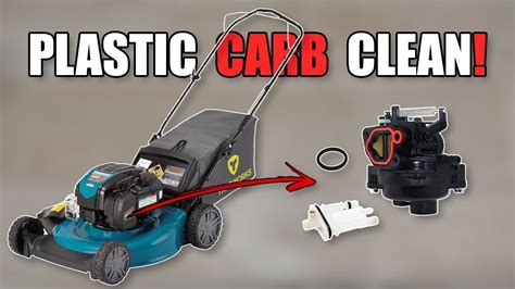 How To Clean A Plastic Briggs Stratton Carburetor Briggs Stratton