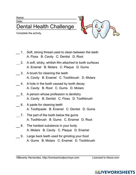 Free Oral Hygiene Worksheet Download Free Oral Hygiene Worksheet Png Images Free Worksheets On