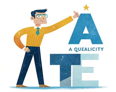 A Man Pointing To The Teams Dedication To Quality Excellence Premium