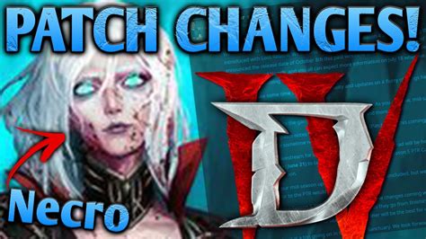 Diablo New Crazy Necro Changes Patch Notes Youtube