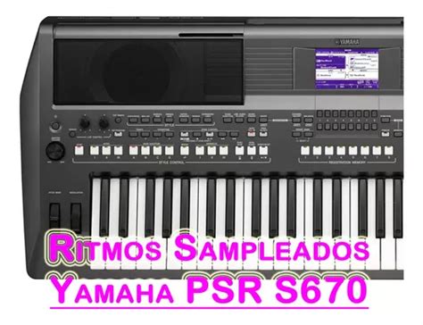 Pack V9 Ritmos Sampleados Yamaha Psr S670 Detalhes Fotos