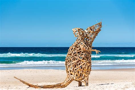 Swell Sculpture Festival At Currumbin Beach