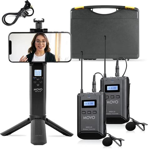 Movo Dual Wireless Lavalier Microphone System For Sri Lanka Ubuy