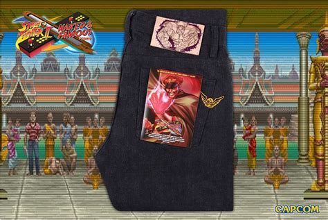 Street Fighter II X Naked Famous Team Up For A Second Round Of Jeans