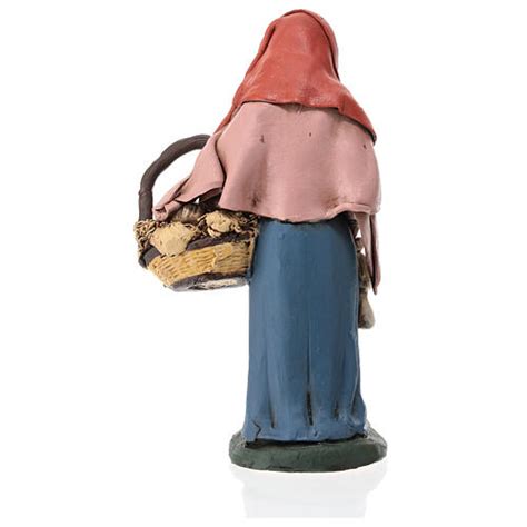 Donna Con Formaggio In Terracotta 18 Cm Vendita Online Su HOLYART