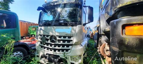 Buy Damaged Mercedes Benz Arocs Szm Truck Tractor Germany L Bbecke