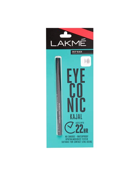 Buy Lakme Eyeconic Kajal Deep Black - Kajal for Women 1254176 | Myntra