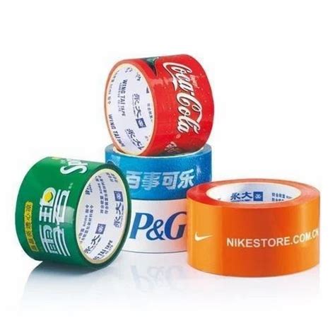 Color Multicolor 61 100 Mm Bopp Printed Tape At Rs 100piece In