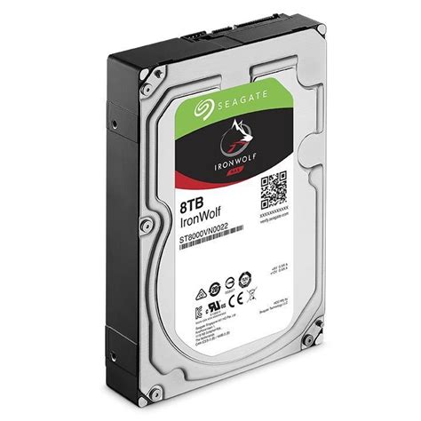 Hd Seagate 8tb Ironwolf Nas 7200rpm 256mb Cache Sata 6gb S R 1 519