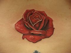 Lower Back Rose Tattoos | Lower Back Tattoos Designs