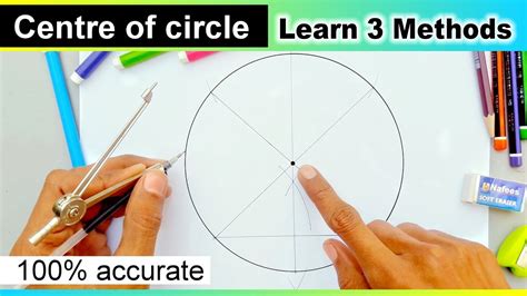 How To Find The Centre Of A Circle YouTube