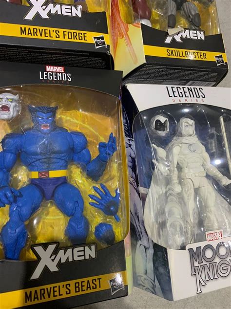 Free Doorstep Deliverymarvel Legends Caliban Wave Set With Storm And