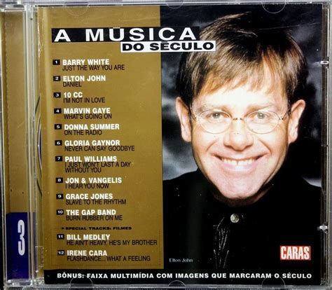 CD A Musica do Século Vol 3 Caras Familia Muda