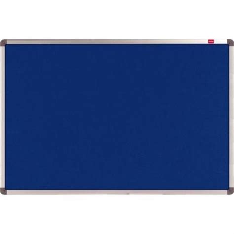 Engineered Wood Blue Deluxe Notice Board Board Size 24 X 18 Frame Material Satin Finish