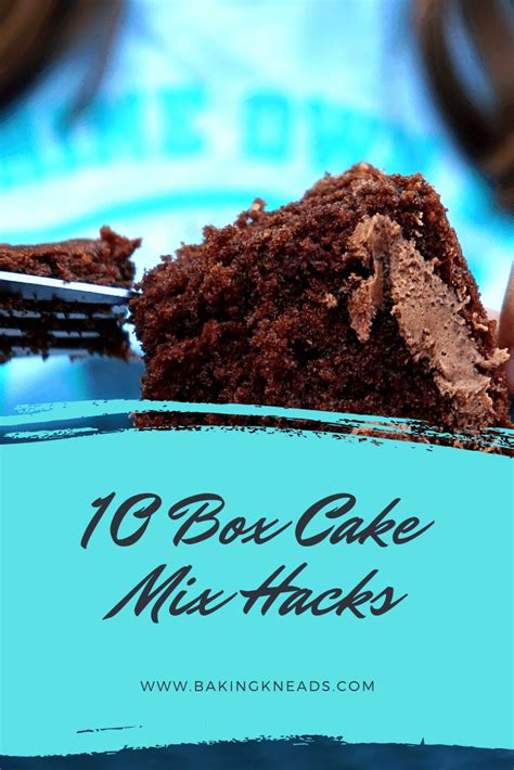 10 Box Cake Mix Hacks How To Improve A Boxed Cake Mix Baking Kneads Llc