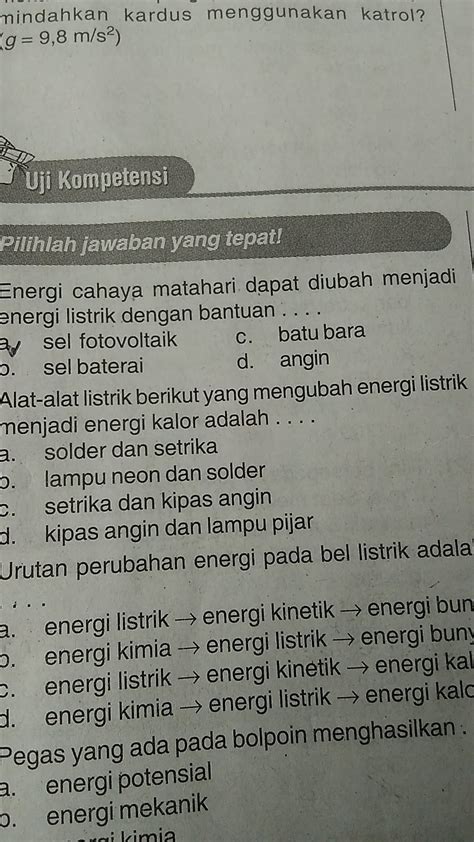 Energi Hasil Perubahan Energi Listrik Pada Lampu Pijar Ilustrasi