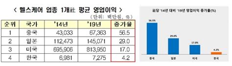 K 헬스케어 기업 외형 성장세는 높으나 실속은 부실