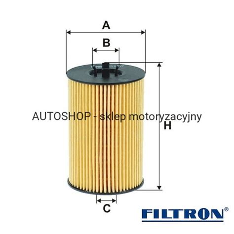 Filtr Oleju Filtron Oe Sklep Motoryzacyjny Filtry I Oleje