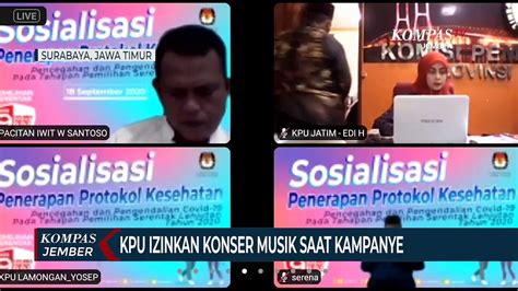 Polemik Diizinkannya Konser Musik Saat Kampanye Terbuka Pilkada