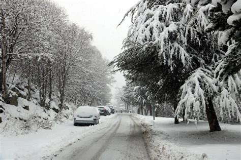 La Nieve Afecta A Una Docena De Carreteras En Catalunya Fotos