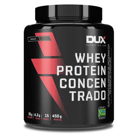 Whey Protein Concentrado Chocolate 900g Dux Nutrition Fitarvida Farmácia De Manipulação