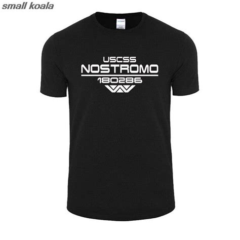 Buy Uscss Nostromo Printed T Shirt Cotton Prometheus Alien Weyland