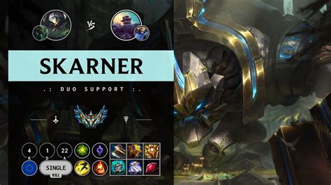 Skarner Support Vs Braum Euw Challenger Patch 1411 Youtube