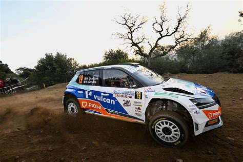 Mattia Scandola Lotta Per Il Podio Al Rally Dei Nuraghi E Del