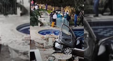 Carro cayó desde un parqueadero de un conjunto residencial de la ciudad