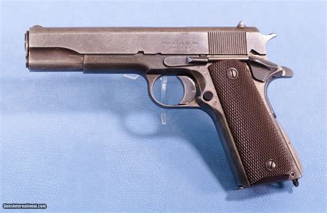 ** SOLD ** Ithaca Model 1911-A1 Semi Auto Pistol in .45 ACP **Mfg 1944