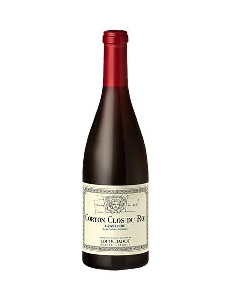 Bourgogne Corton Clos Du Roi 2019 Domaine Louis Jadot Livraison Express