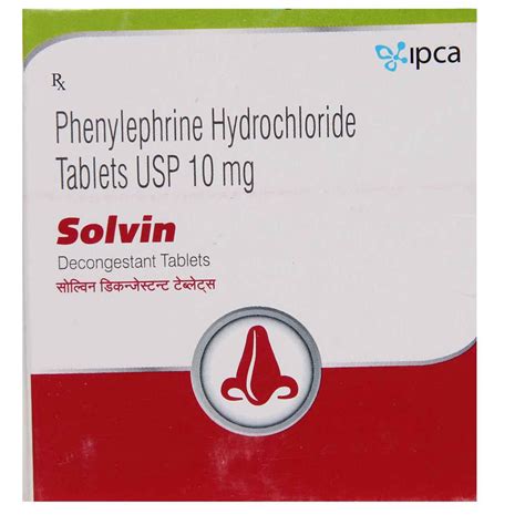 Solvin Decongestant Tablet | Uses, Side Effects, Price | Apollo Pharmacy