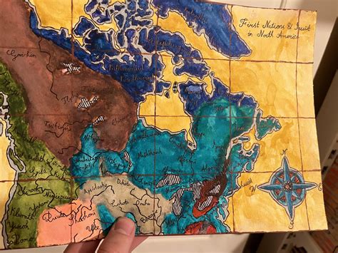 Just finished my map of traditional Native American lands! : r/NativeAmerican