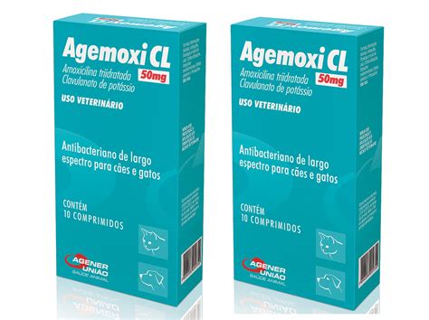 Kit Agemoxi Cl Mg Comprimidos Agener Uni O Pet Shop