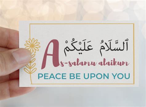 As Salamu Alaikum Svg Arabic Peace Be Unto You Svg Arabic Svg Muslim