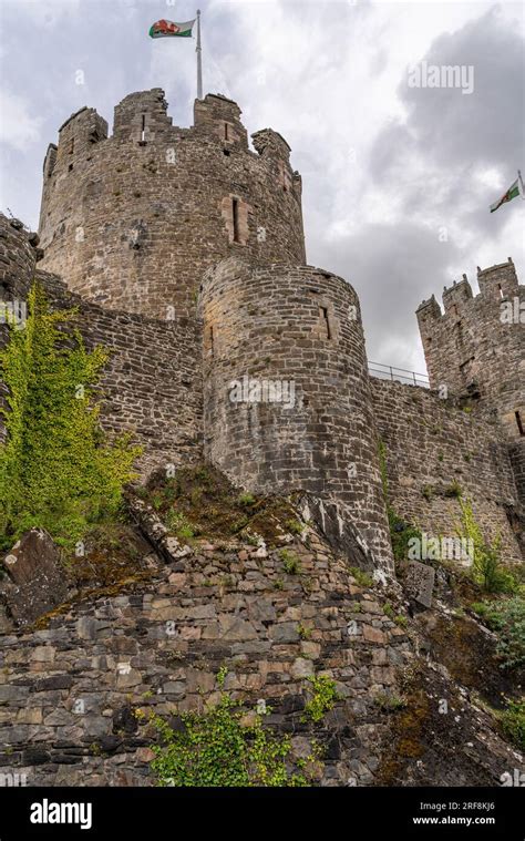 Conwy castle Wales Stock Photo - Alamy