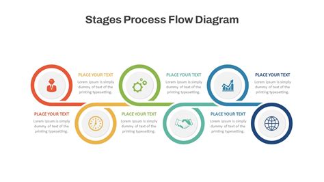 Spaghetti Process Flow Chart Template For Powerpoint Slidekit