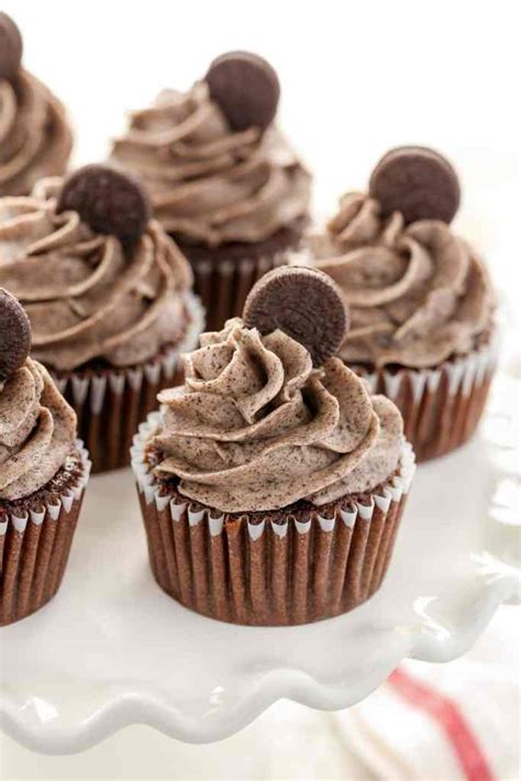 Chocolate Oreo Cupcakes Oreo Buttercream Live Well Bake Often