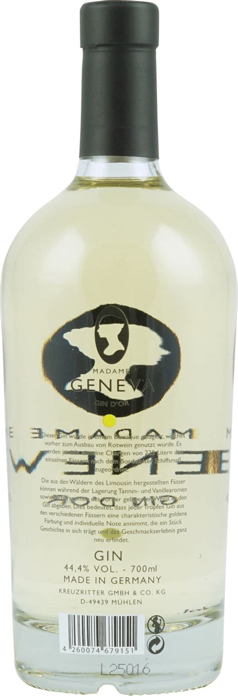 Madame Geneva Gin Dor Super Premium Gin