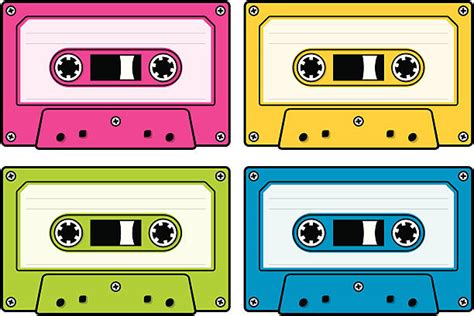 Cassette Tape Clip Art, Vector Images & Illustrations - iStock