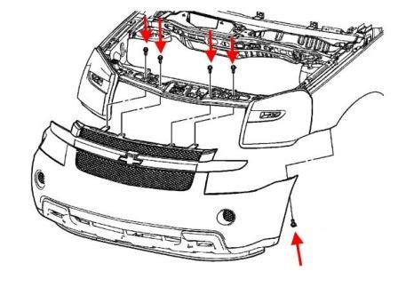 How To Remove Front And Rear Bumper Chevrolet Equinox