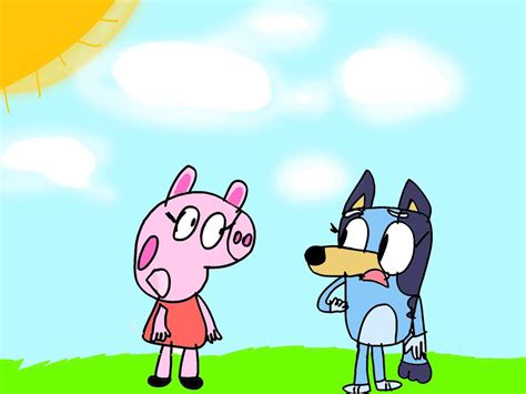 Peppa Pig And Bluey