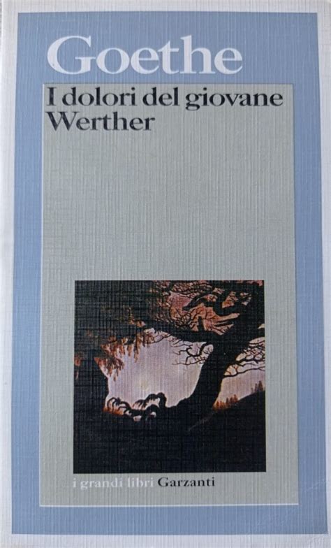 I Dolori Del Giovane Werther Il Volo Pindarico Libri Usati