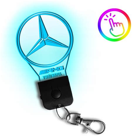 Brelok LED Zawieszka Do Kluczy Emblemat Mercedes Plexido Sklep