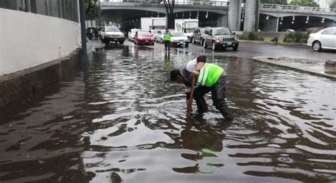 Lluvia En Cdmx Provoca Inundaciones Activan La Alerta Naranja En