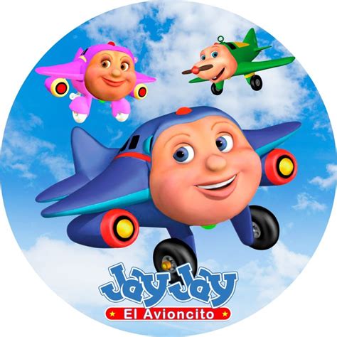 Jay Jay Avioncito Jet Plane Clip Art Stickers