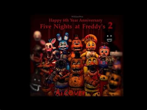 Ai Cover Five More Night All Animatronics Youtube